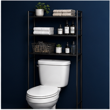 Over-Toilet Vertical Shelf sample product visual
