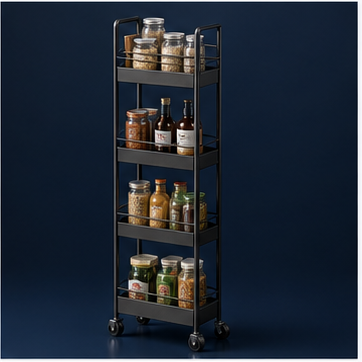 Rolling Narrow Pantry Cart sample product visual